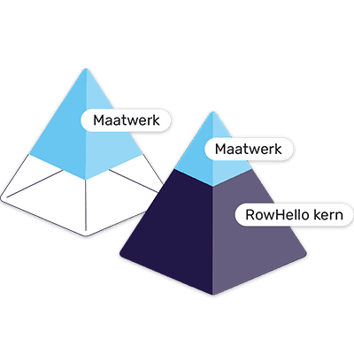 tekening rowhello website vs traditionele websites